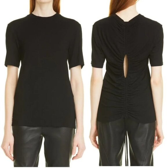 New Birgitte Herskind Gaga Open Back Top in Black size XS - Picture 1 of 7